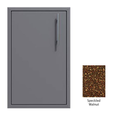 Canyon Series 18"w by 29"h Single Door Enclosure w/ Adj. Shelf (Left Hinge) In Speckled Walnut - CAN001-F01-LftHng-SpeckWalnut