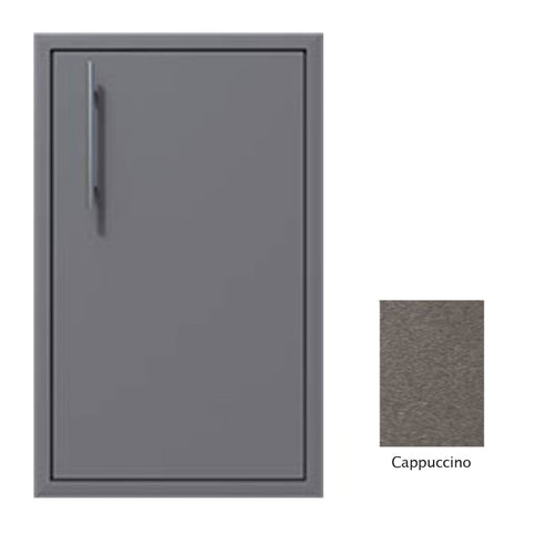 Canyon Series 18"w by 29"h Single Door Enclosure w/ Adj. Shelf (Right Hinge) In Cappuccino - CAN001-F01-RghtHng-Cappuccino