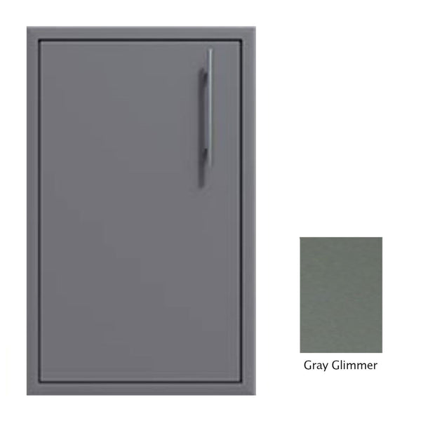 Canyon Series 18"w by 29"h Single Access Door (Left Hinge) In Grey Glimmer - CAN001-F02-LftHng-TexturedGreyGlimmer