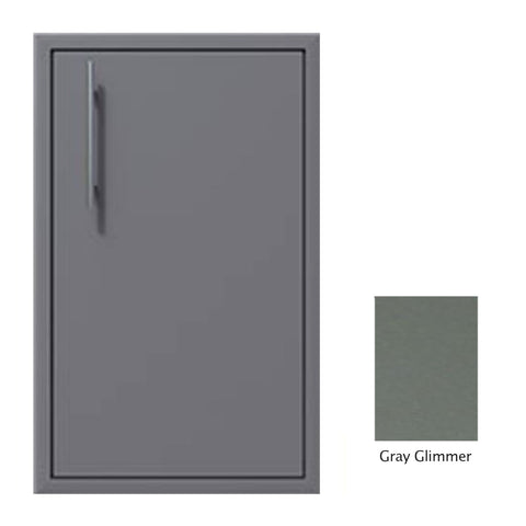 Canyon Series 18"w by 29"h Single Access Door (Right Hinge) In Grey Glimmer - CAN001-F02-RghtHng-TexturedGreyGlimmer