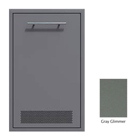 Canyon Series 18"w by 29"h Vented Propane Tank Pullout Drawer Enclosure In Grey Glimmer - CAN001-F03-TexturedGreyGlimmer