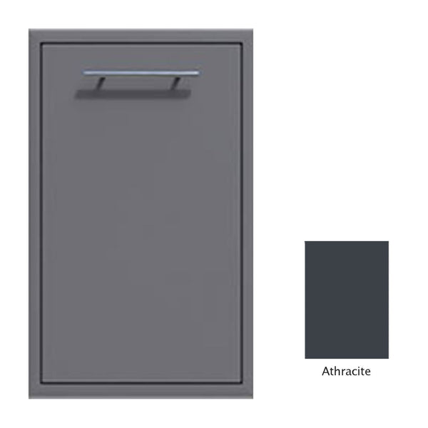 Canyon Series 18"w by 29"h Trash Pullout Drawer Enclosure (Bin Included) In Anthracite - CAN001-F04-Anthracite