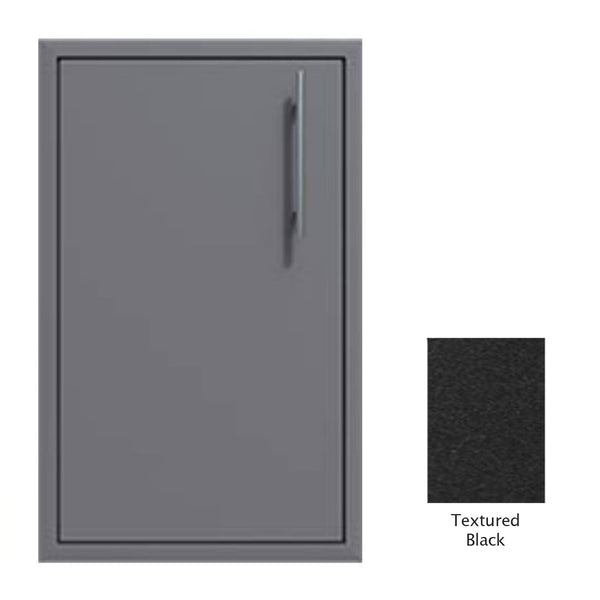 Canyon Series 24"w by 29"h Single Door Enclosure w/ Adj. Shelf (Left Hinge) In Textured Black - CAN004-F01-LftHng-TexturedBlack