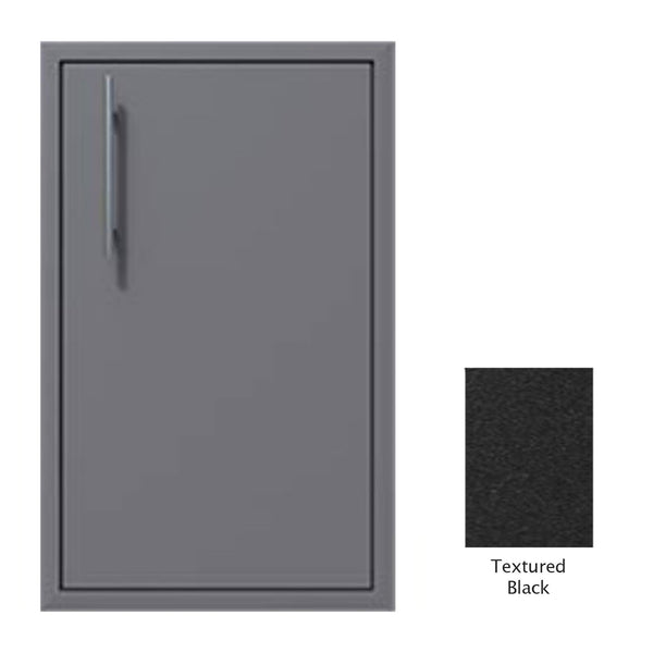Canyon Series 24"w by 29"h Single Door Enclosure w/ Adj. Shelf (Right Hinge) In Textured Black - CAN004-F01-RghtHng-TexturedBlack