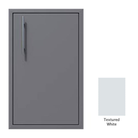 Canyon Series 24"w by 29"h Single Door Enclosure w/ Adj. Shelf (Right Hinge) In Textured White - CAN004-F01-RghtHng-TexturedWhite