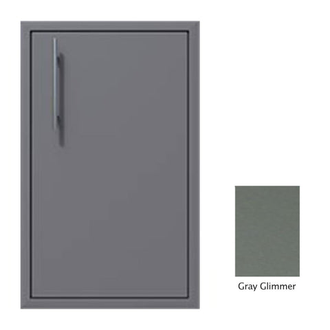 Canyon Series 24"w by 29"h Single Door Enclosure w/ Adj. Shelf (Right Hinge) In Grey Glimmer - CAN004-F01-RghtHng-TexturedGreyGlimmer
