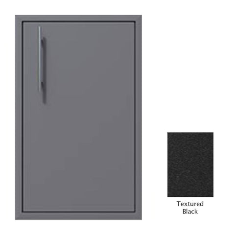 Canyon Series 24"w by 29"h Single Access Door (Right Hinge) In Textured Black - CAN004-F02-RghtHng-TexturedBlack