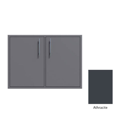 Canyon Series 40"w by 29"h Double Door Enclosure w/ Adj. Shelf In Anthracite - CAN014-F01-Anthracite