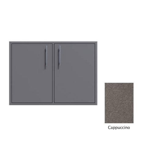 Canyon Series 40"w by 29"h Double Door Enclosure w/ Adj. Shelf In Cappuccino - CAN014-F01-Cappuccino