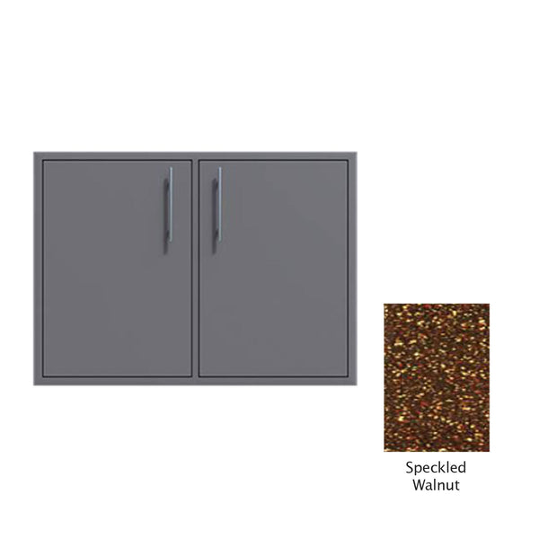 Canyon Series 40"w by 29"h Double Door Enclosure w/ Adj. Shelf In Speckled Walnut - CAN014-F01-SpeckWalnut