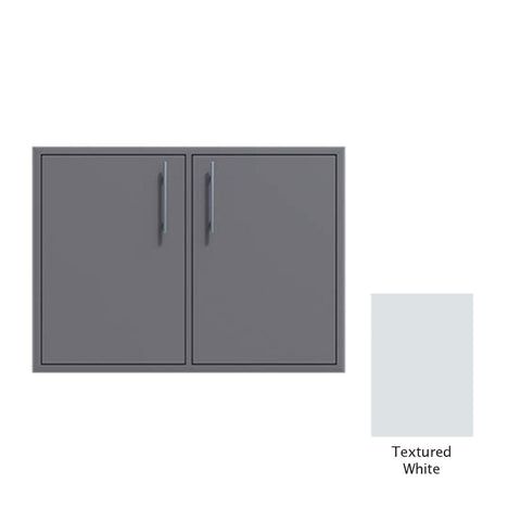Canyon Series 40"w by 29"h Double Door Enclosure w/ Adj. Shelf In Textured White - CAN014-F01-TexturedWhite