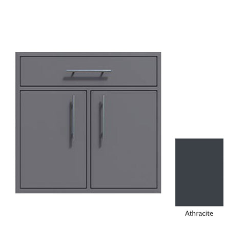 Canyon Series 30"w by 29"h Double Door, Drawer Enclosure w/ Adj. Shelf In Anthracite - CAN009-F01-Anthracite