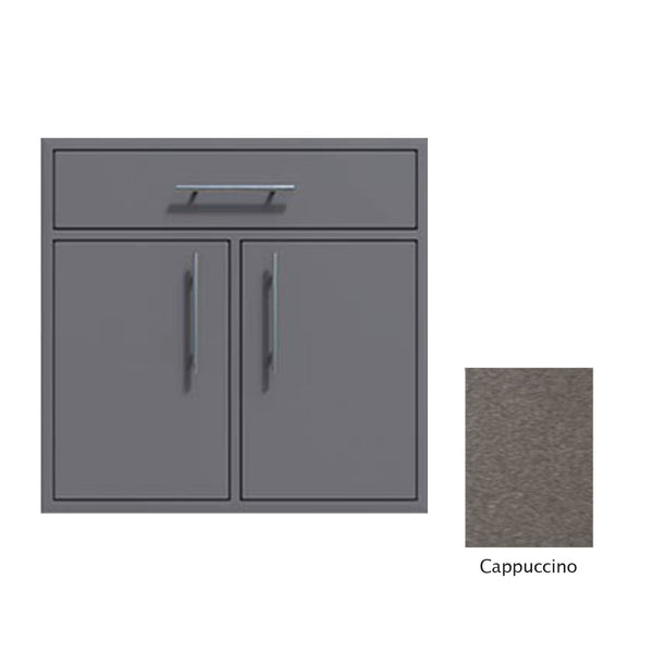 Canyon Series 30"w by 29"h Double Door, Drawer Enclosure w/ Adj. Shelf In Cappuccino - CAN009-F01-Cappuccino