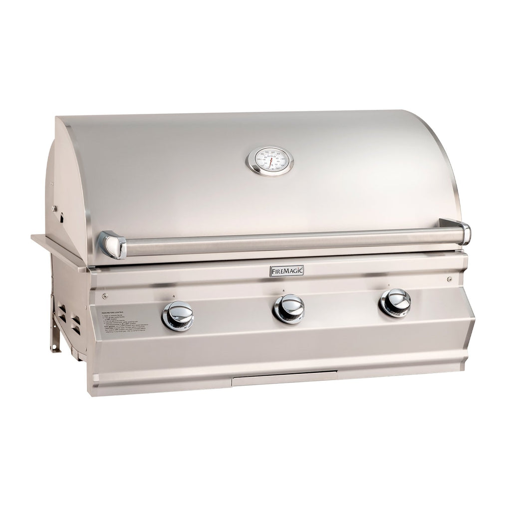 Fire Magic Choice Muilt-User C650I 36-Inch Natural Gas Built-In Grill w/ Analog Thermometer - CM650I-RT1N