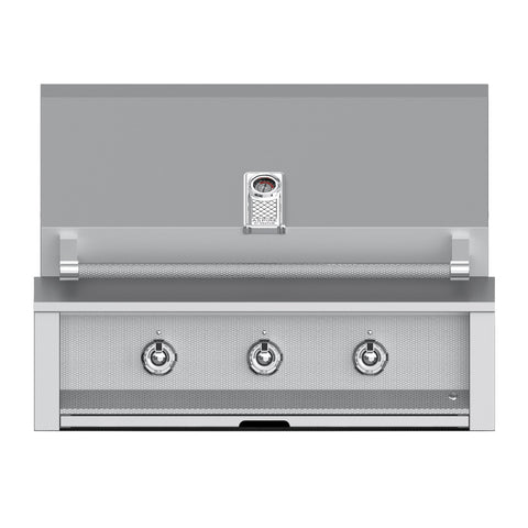 Aspire by Hestan 36-Inch Natural Gas Built-In Grill, 3 U-Burners (Stainless Steel) - EAB36-NG
