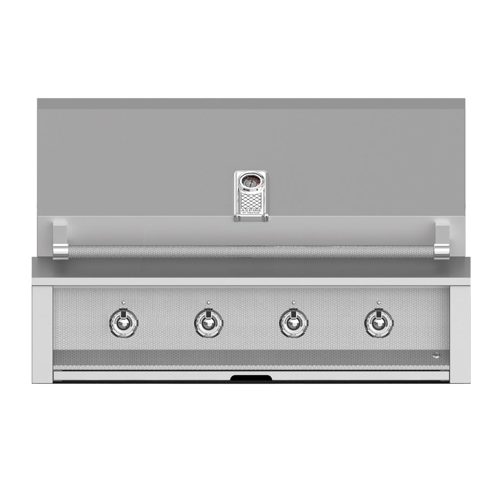 Aspire by Hestan 42-Inch Natural Gas Built-In Grill, 4 U-Burners (Stainless Steel) - EAB42-NG