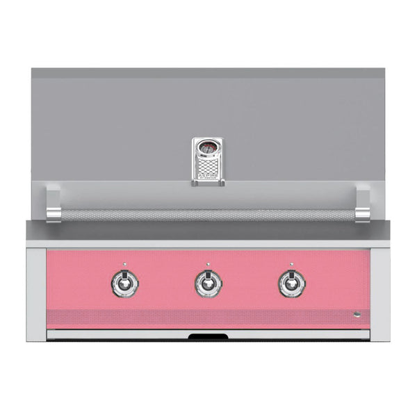 Aspire by Hestan 36-Inch Natural Gas Built-In Grill, 2 U-Burner and 1 Sear (Reef Pink) - EMB36-NG-PK