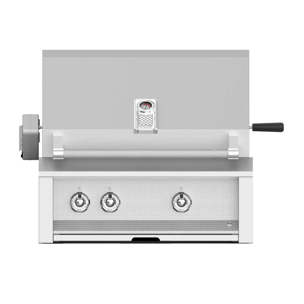 Aspire by Hestan 30-Inch Natural Gas Built-In Grill, 1 U-Burner - 1 Sear w/ Rotisserie (Stainless Steel) - EMBR30-NG