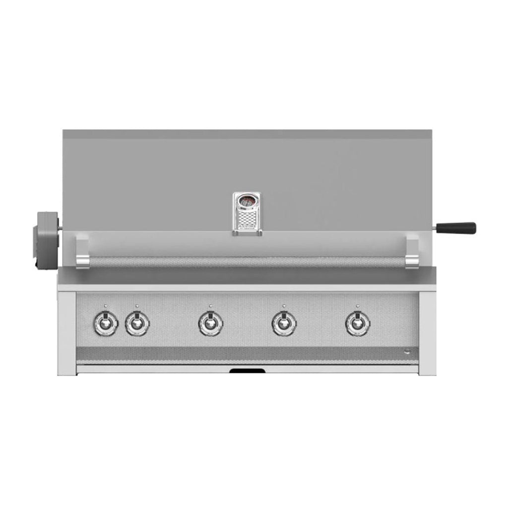 Aspire by Hestan 42-Inch Natural Gas Built-In Grill, 3 U-Burner - 1 Sear w/ Rotisserie (Stainless Steel) - EMBR42-NG