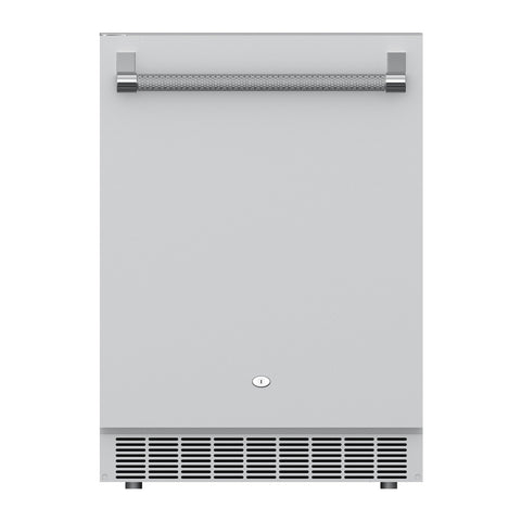 Aspire by Hestan 24-Inch Outdoor Refrigerator, Solid Reversible Door w/ Lock - ERS24