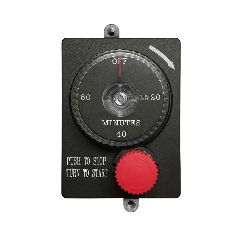 Summerset 1-Hour Gas Timer w/ Emergency Shutoff - ESTOP1-0H