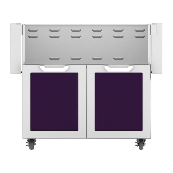 Hestan 36-Inch Double Door Grill Cart in Purple - GCD36-PP