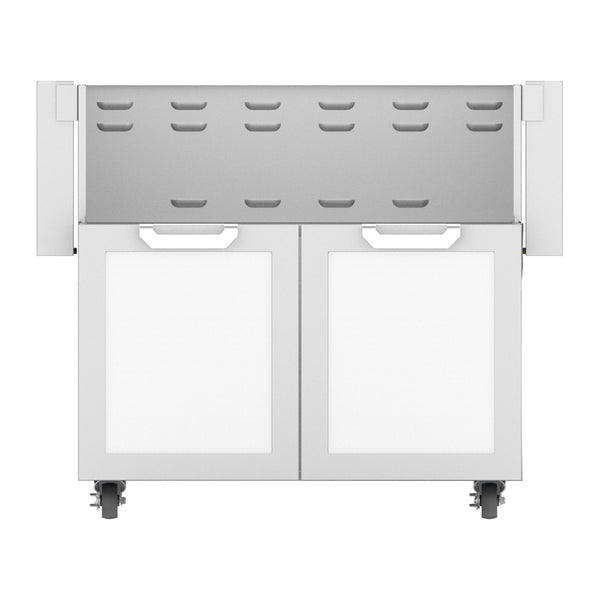 Hestan 36-Inch Double Door Grill Cart in White - GCD36-WH