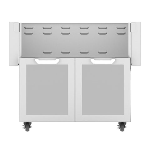 Hestan 36-Inch Double Door Grill Cart in Stainless Steel - GCD36