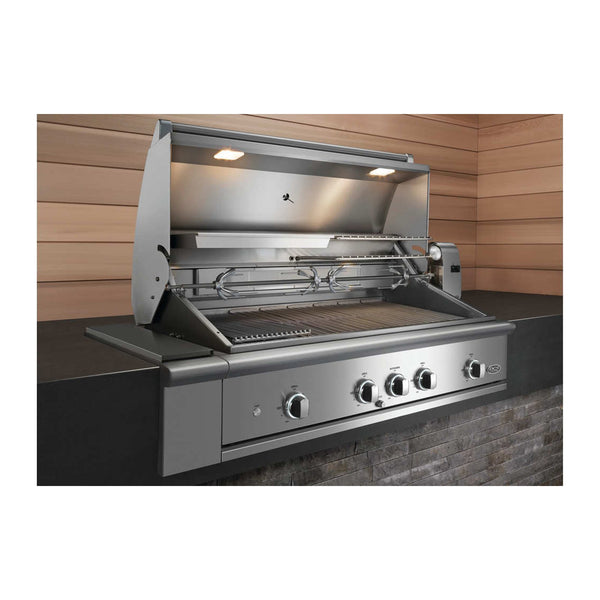 DCS Series 9 Evolution 48-Inch Natural Gas Built-In Grill w/ Rotisserie - BE1-48RC-N
