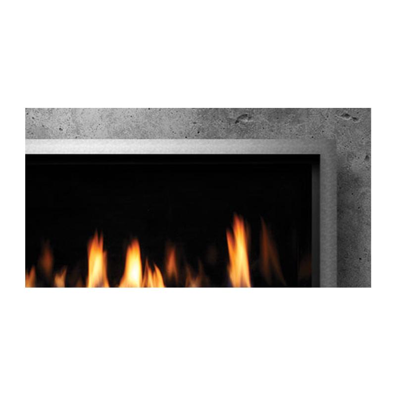 Barbara Jean Stainless Steel Surround for 55-Inch Linear Fireplace - KFOFP55SS