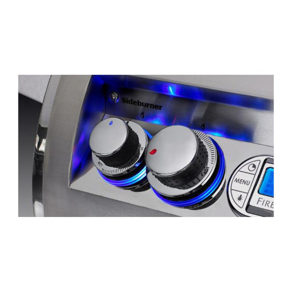 Fire Magic Echelon Diamond E1060s 48-Inch Propane Gas Freestanding Grill w/ Flush Mounted Single Side Burner, Backburner, Rotisserie Kit and Digital Thermometer - E1060S-8E1P-62