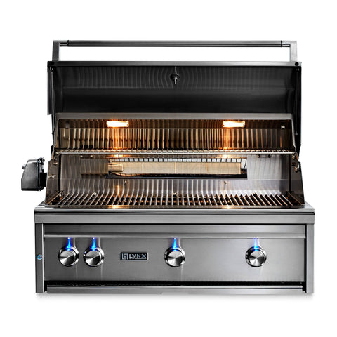 Lynx Professional 36-Inch Propane Gas Built-In Grill - 1 Trident Sear Burner w/ Rotisserie - L36TR-LP