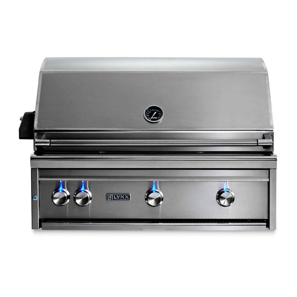 Lynx Professional 36-Inch Natural Gas Built-In Grill w/ Rotisserie - L36R-3-NG