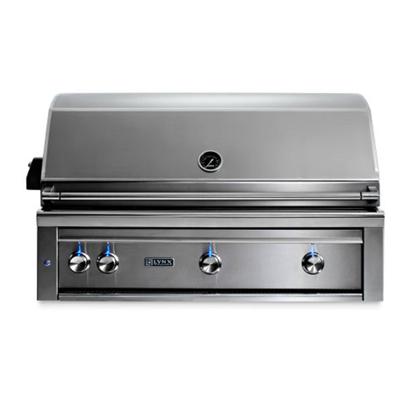 Lynx Professional 42-Inch Propane Gas Built-In Grill  - 1 Trident Sear Burner w/ Rotisserie - L42TR-LP