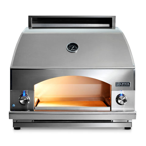 Lynx Professional 30-Inch Natural Gas Built-In or Countertop Napoli Pizza Oven - LPZA-NG