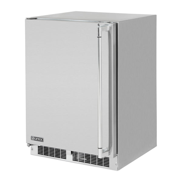 Lynx Professional 24-Inch Outdoor  Refrigerator w/ Door Lock (Left Hinge) - LN24REFL
