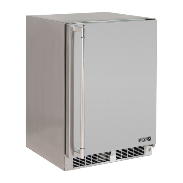 Lynx Professional 24-Inch Outdoor  Refrigerator w/ Door Lock (Right Hinge) - LN24REFR