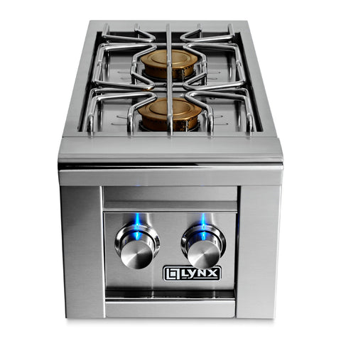 Lynx Professional Natural Gas Built-In Double Side Burner - LSB2-2-NG