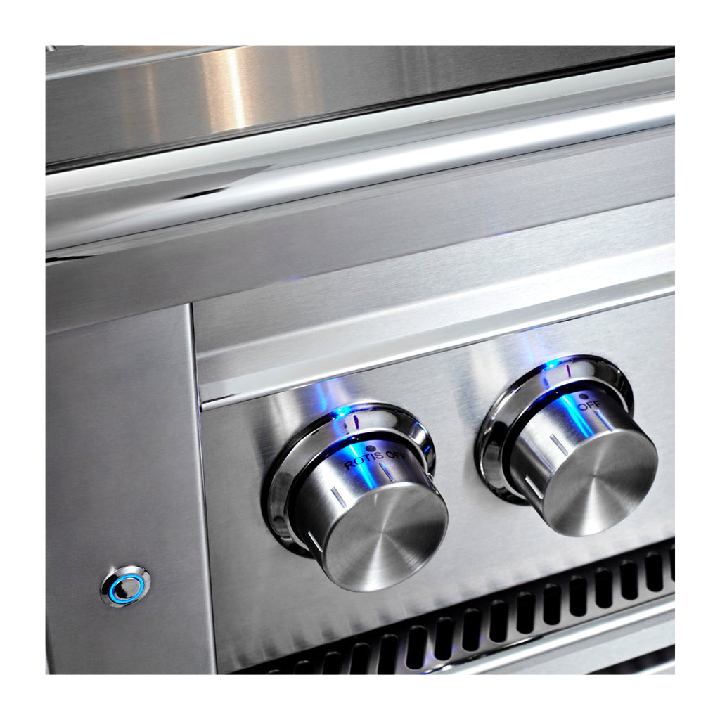 Lynx Professional 30-Inch Propane Gas Grill on Mobile Kitchen Cart - L30R-3-LP + LMKC54