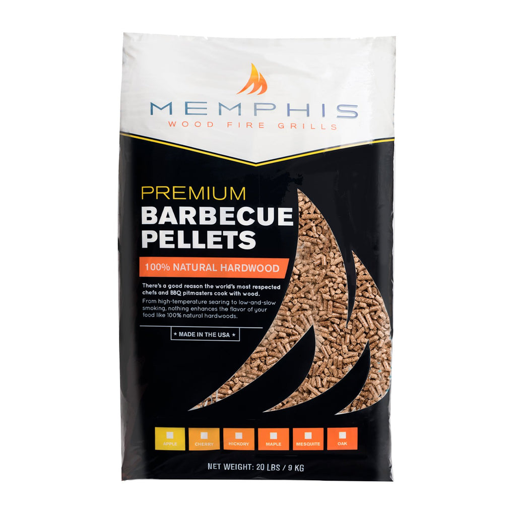 Memphis All-Natural Hickory Wood Pellets - MGHICKORY