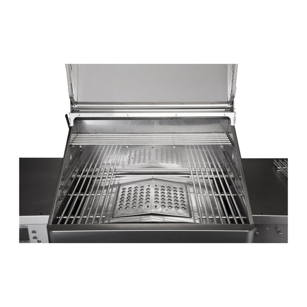 Memphis Pro ITC3 28-Inch Stainless Steel Built-In Wood Fire Pellet Smoker Grill w/WiFi - VGB0001S