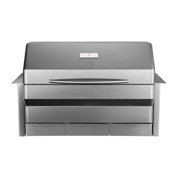 Memphis Elite ITC3 39-Inch Stainless Steel Built-In Wood Fire Pellet Smoker Grill w/ WiFi - VGB0002S