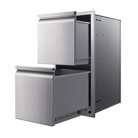Memphis 15-Inch Double Access Drawers - VGC15DB2