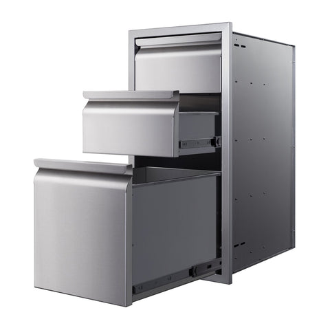 Memphis 15-Inch Triple Access Drawers - VGC15DB3