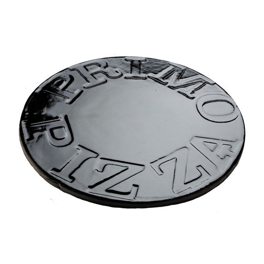 Primo 15-Inch Glazed Ceramic Pizza or BakIng Stone for XL 400, Large 300 or Large Round Kamado - PG00338