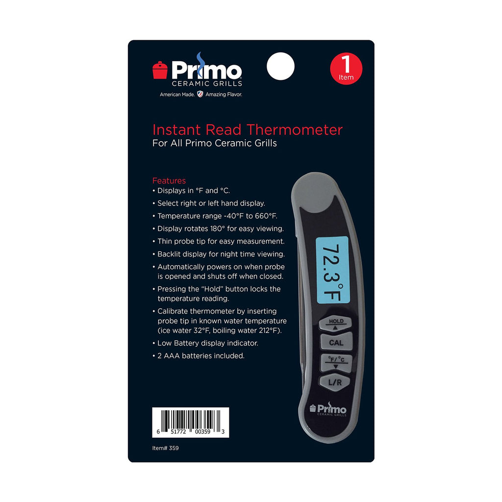Primo Instant Read Digital Thermometer - PG00359