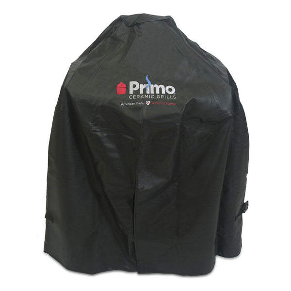 Primo Grill Cover for All-In-One Grills, Large Round Kamado, Oval Junior 200, and Oval Large 300 - PG00413