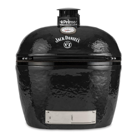 Primo Jack DanielÃ¢â‚¬â„¢s Edition Oval XL Standalone Charcoal Ceramic Kamado Grill (2021 Model) - PGCXLHJ