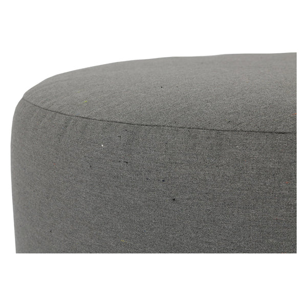 Sunset West 42-Inch Round Coffee Table/Ottoman In Sunbrella Fabric Heritage Granite - POUF-CO42R