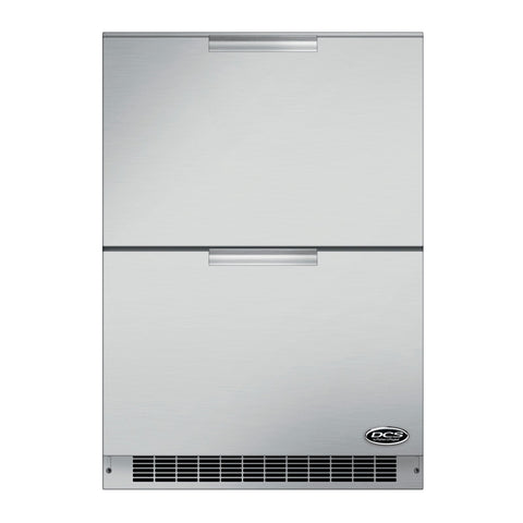 DCS 24-Inch Double Refrigerator Drawers - RF24DE4